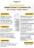  Sữa Rửa Mặt Trắng Da Thải Độc Incugen Cindel Tox Mild Cleansing Gel Glutathione Peel - 100ml 