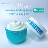  Màng Sinh Học Retinol 0.1% Gicos 250g Dưỡng Da Mịn Màng Căng Bóng 