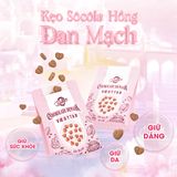  Kẹo Giảm Cân Socola Đan Mạch Hồng - Hộp 40 viên - Mẫu Mới 