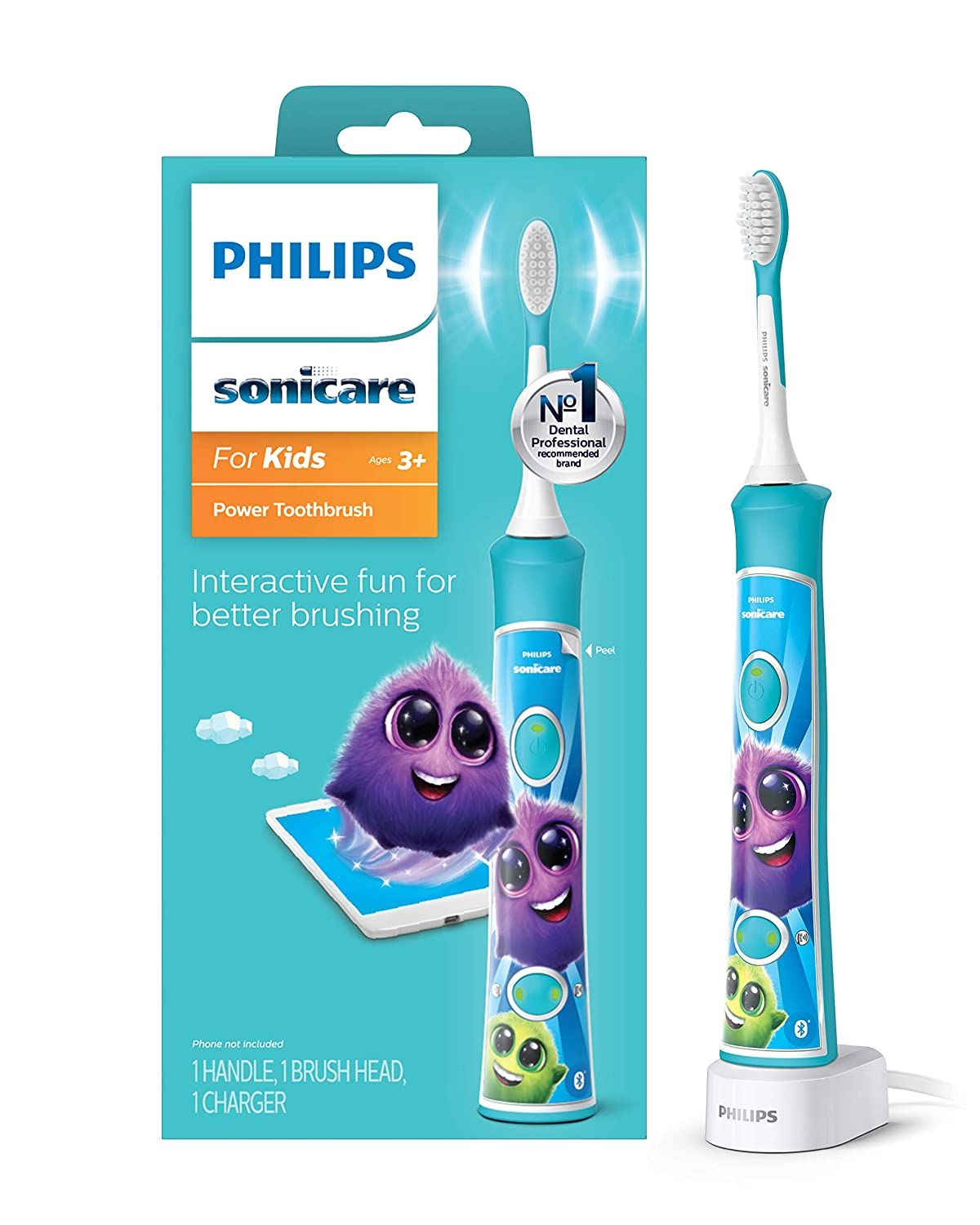 Bàn chải điện trẻ em Philips Sonicare For Kids 3+