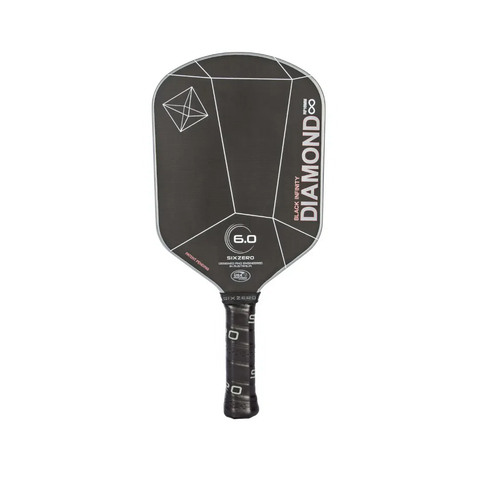 Vợt Pickleball Six Zero Infinity Edgeless Black Diamond Power