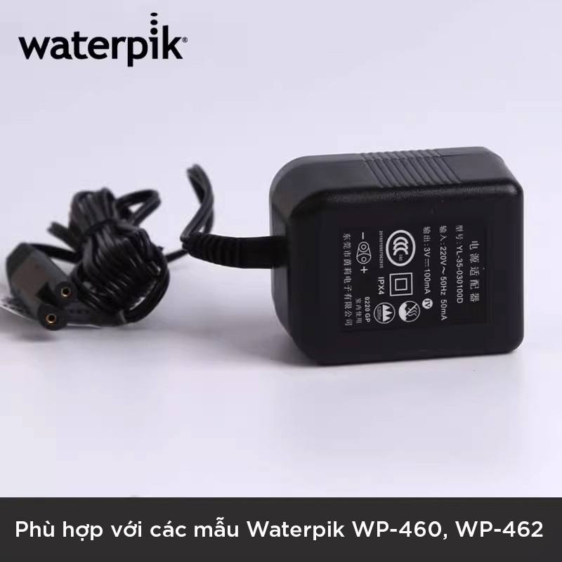 Bộ sạc 220V Global cho tăm nước Waterpik 460, 462, 463 có bộ điều khiển tự ngắt sạc