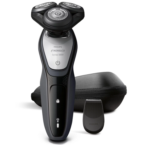  Máy cạo râu Philips Norelco Shaver 5675 Turbo + kèm lưỡi dao cạo chính hãng 