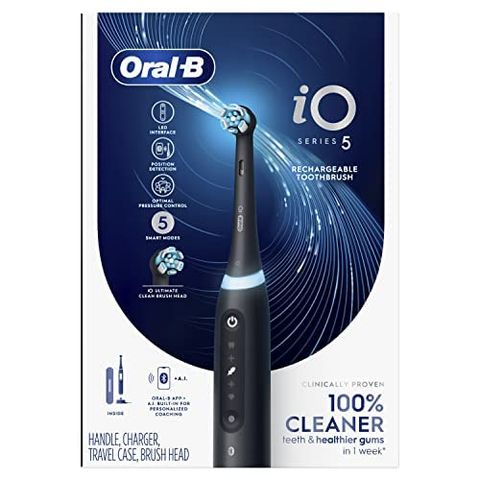  Bàn chải điện Oral-B iO series 5 Màu Đen (Mẫu mới ) 