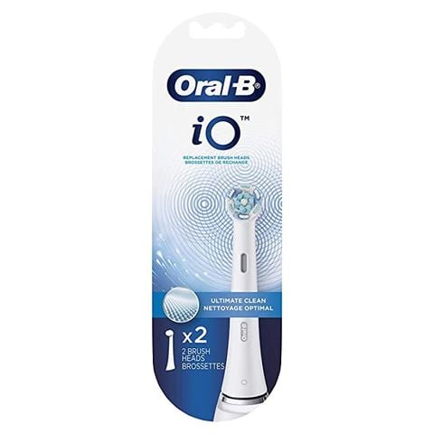  Đầu bàn chải thay thế Oral-B iO Ultimate Clean (ORAL-B iO 3,4,5,6,7,8,9) Trắng 