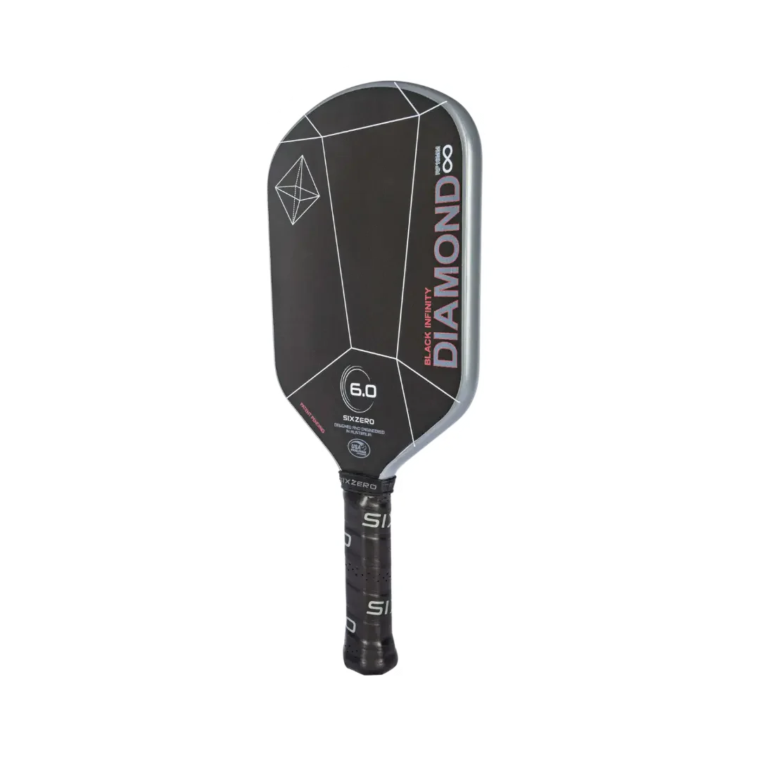 Vợt Pickleball Six Zero Infinity Edgeless Black Diamond Power