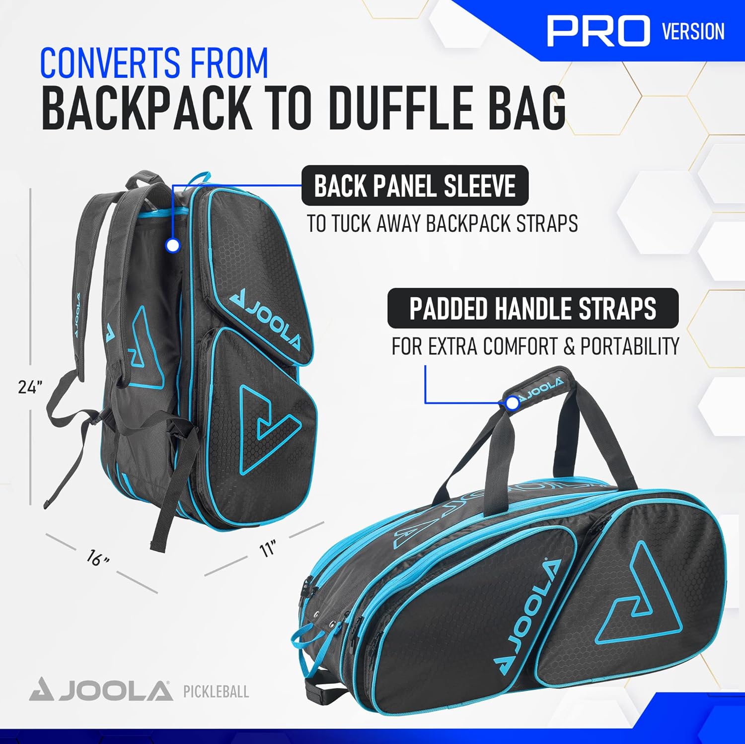 Balo Pickleball JOOLA Tour Elite Pro