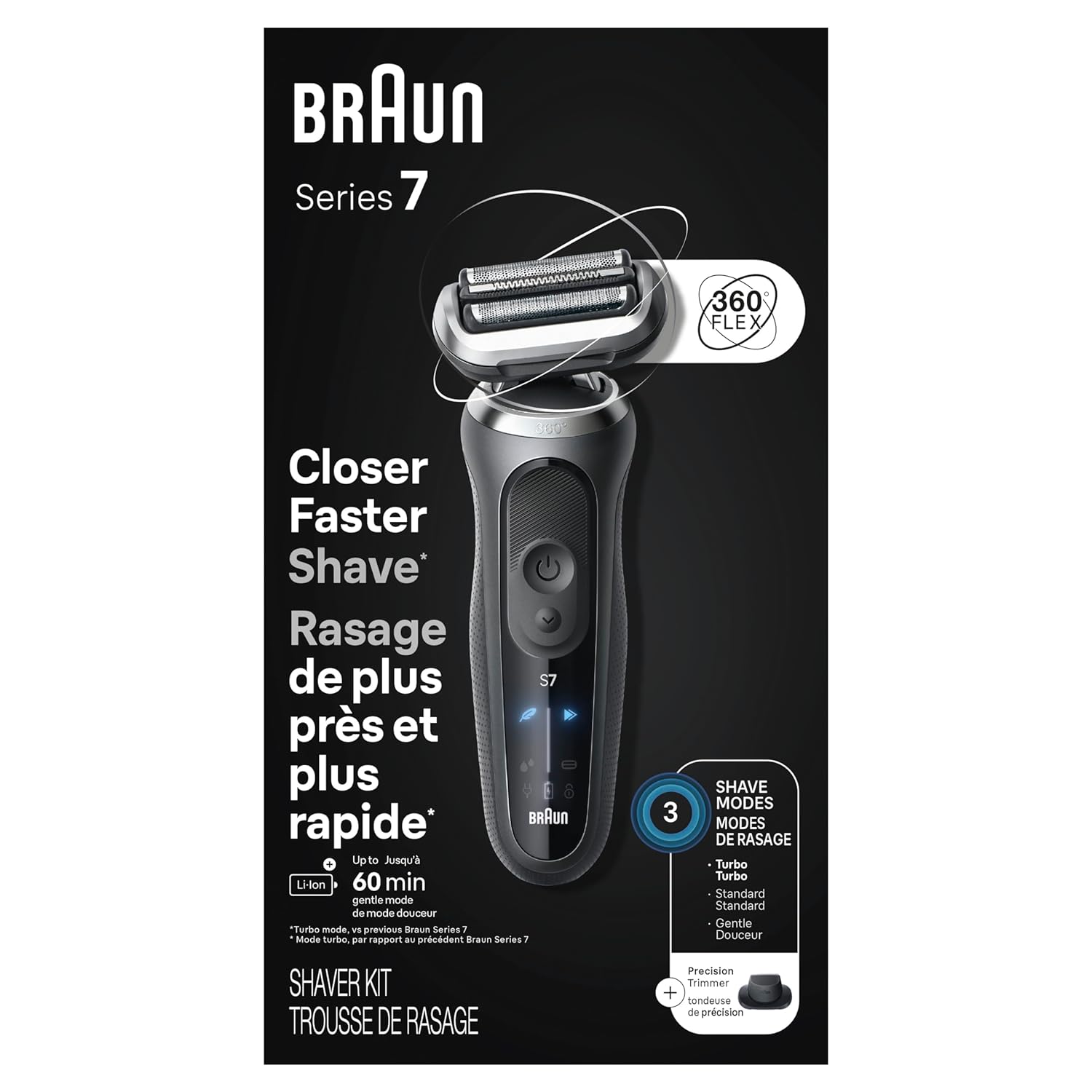 Máy Cạo Râu Braun Series 7 7120s (mẫu mới)