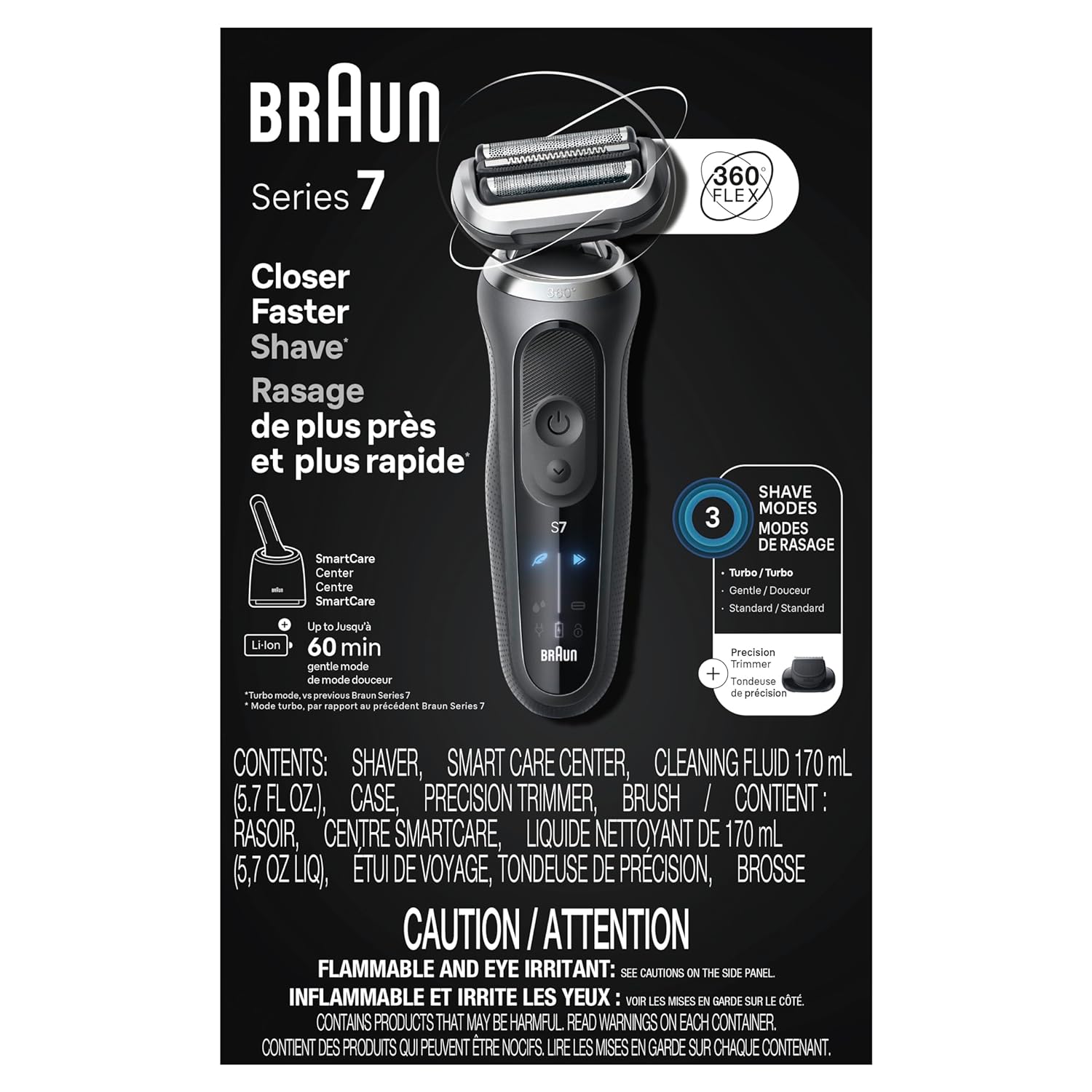 Máy Cạo Râu Braun Series 7 7171cc (mẫu mới)