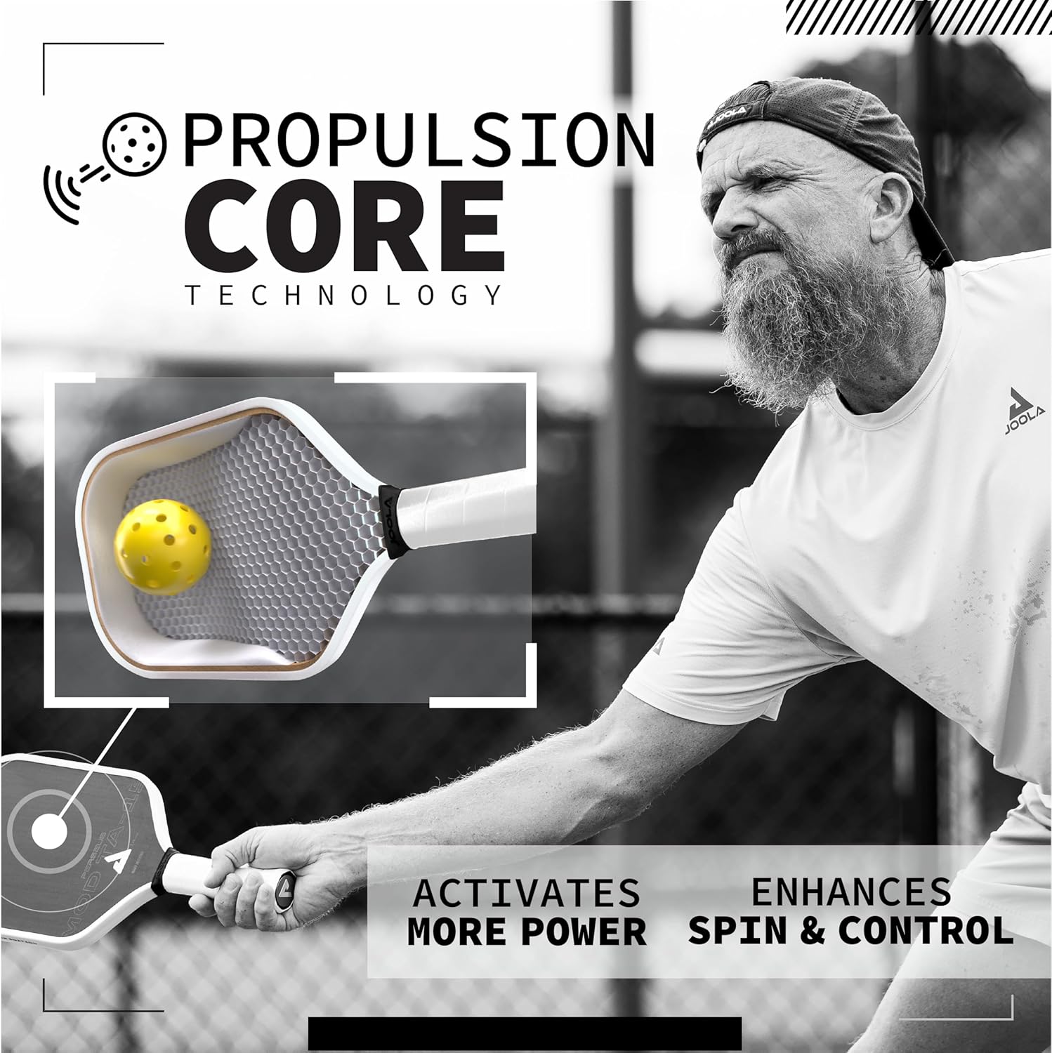 Vợt PickleBall Joola Mod TA-15 - 14mm