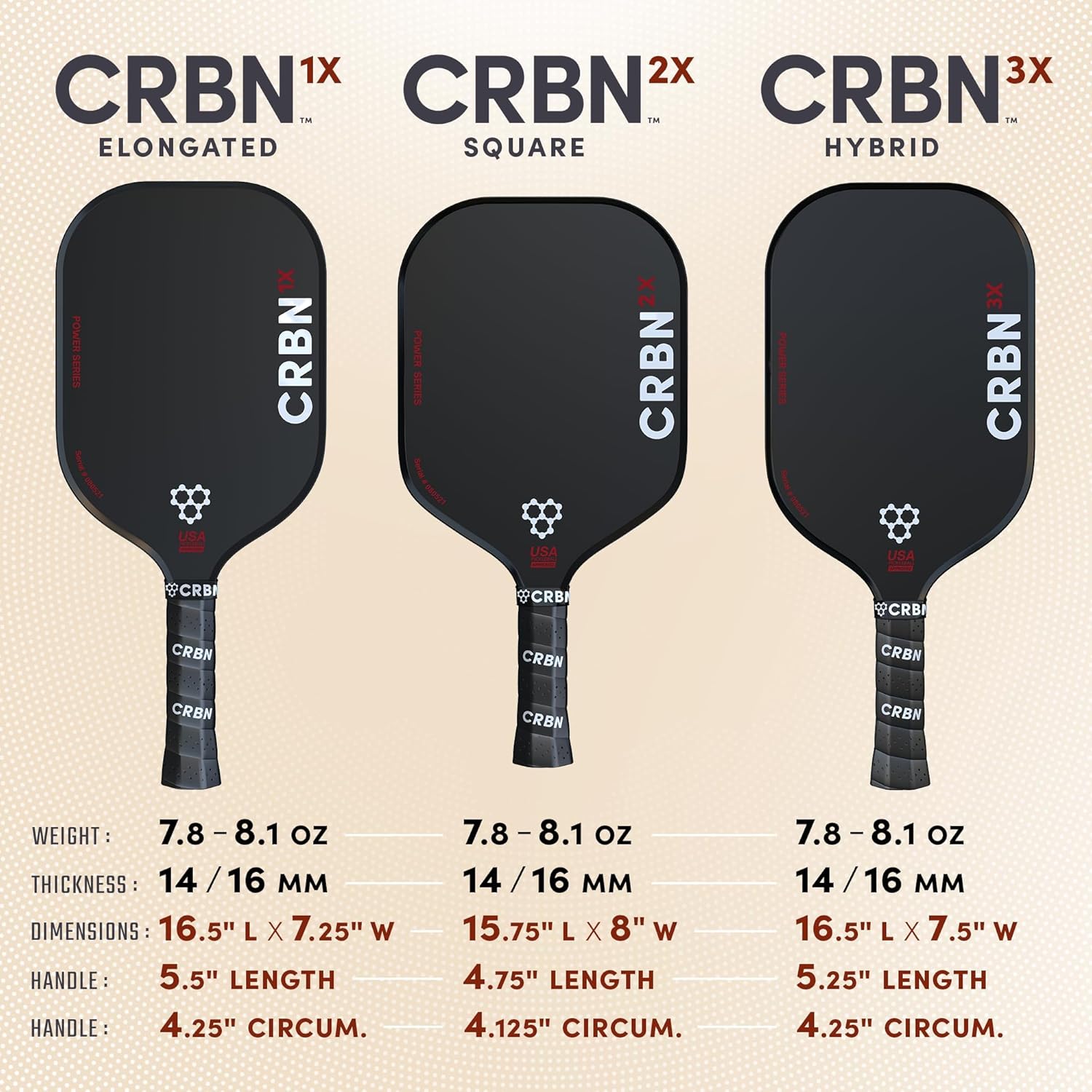 Vợt Pickleball CRBN 2X Power