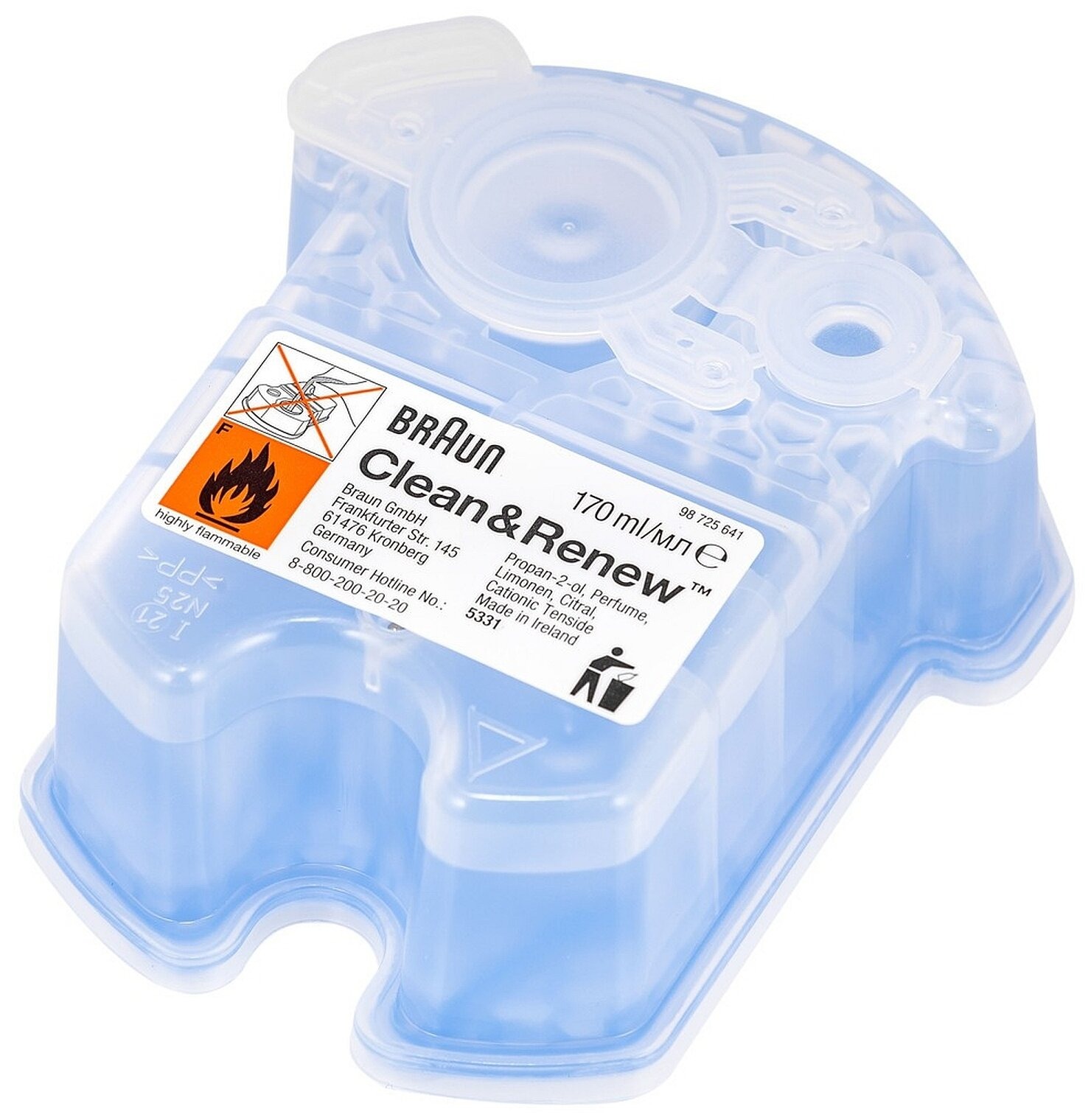 Hộp nước rửa dao cạo râu Braun Clean & Renew