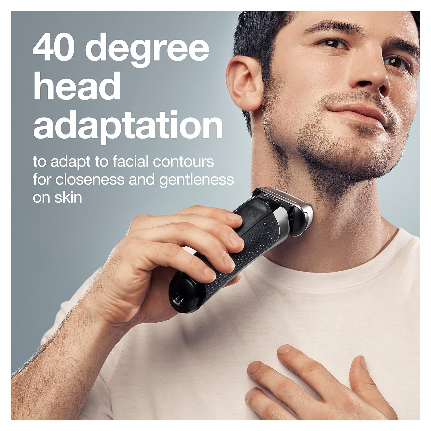 Máy cạo râu Braun Series 8 8457cc với bộ tỉa râu chính xác, Trung tâm làm sạch và sạc SmartCare