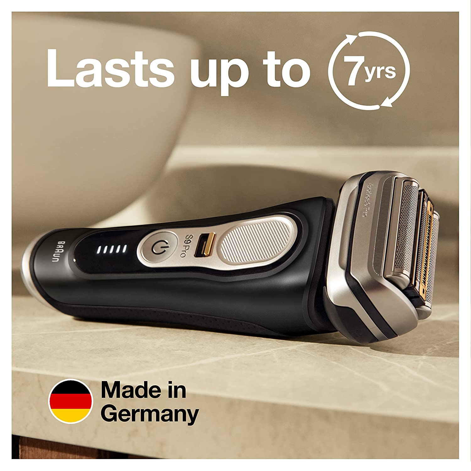 Máy cạo râu Braun Series 9 Pro 9460cc (màu đen)