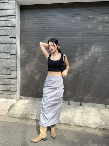  CLÉLIE Chân váy dài maxi MENA SKIRT 