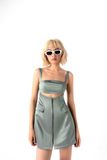  CLÉLIE Đầm ngắn hai dây dáng chữ A DONNA DRESS 