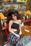  CLÉLIE Áo croptop 2 dây LONA TOP 