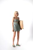  CLÉLIE Đầm ngắn hai dây dáng chữ A DONNA DRESS 