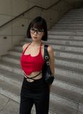  CLÉLIE Áo croptop cổ yếm ELIP TOP 