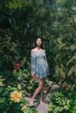  CLÉLIE Đầm xoè trễ vai tay dài ROSIE DRESS 