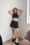  CLÉLIE Áo croptop nữ basic COCO TOP 