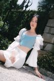  CLÉLIE Áo kiểu nữ tay phồng MALI TOP 