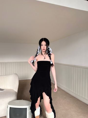 Đầm ôm body 2 dây cổ đổ hở lưng đầy quyến rũ  Hàng đẹp với giá tốt nhất