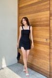  Set áo hai dây croptop và chân váy ngắn xẻ tà  | GAGO SET - CLÉLIE 