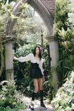 CLÉLIE Đầm ngắn tay dài phồng KEISHA DRESS 