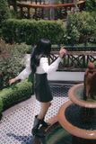  CLÉLIE Đầm ngắn tay dài phồng KEISHA DRESS 