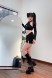  CLÉLIE Chân váy ngắn dáng ôm LUIA SKIRT 