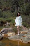  CLÉLIE Đầm xòe tay dài phồng họa tiết voan HERA DRESS 