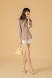  Áo sơ mi nữ tay dài họa tiết trơn - LAURA SHIRT 