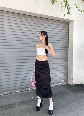  CLÉLIE Chân váy dài maxi MENA SKIRT 