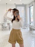  Quần short ngắn nữ ống rộng - ARIE SHORT - CLÉLIE 