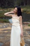  CLÉLIE Đầm dài 2 dây chéo KATTA DRESS 