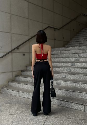  CLÉLIE Quần dài ống loe lưng cao AMBER PANT 