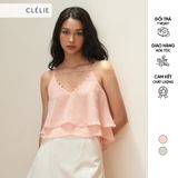  CLÉLIE Áo 2 dây tầng xoè ONA TOP 