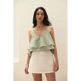  CLÉLIE Áo 2 dây tầng xoè ONA TOP 