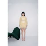  CLÉLIE Set áo croptop tay dài và chân váy xòe 2 tầng HELEN SET 