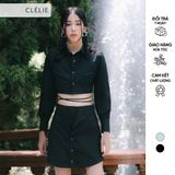  Set áo sơmi tay dài và chân váy ôm | OLIVIA SET - CLÉLIE 