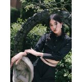  CLÉLIE Set áo sơmi tay dài và chân váy ôm OLIVIA SET 