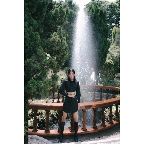  CLÉLIE Set áo sơmi tay dài và chân váy ôm OLIVIA SET 