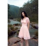  CLÉLIE Đầm hoa nhí tay ngắn TRACY DRESS 