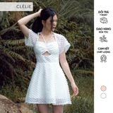  CLÉLIE Đầm hoa nhí tay ngắn TRACY DRESS 