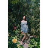  Đầm trễ vai tay dài dáng xoè | ROSIE DRESS - CLÉLIE 