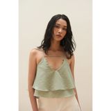  CLÉLIE Áo 2 dây tầng xoè ONA TOP 