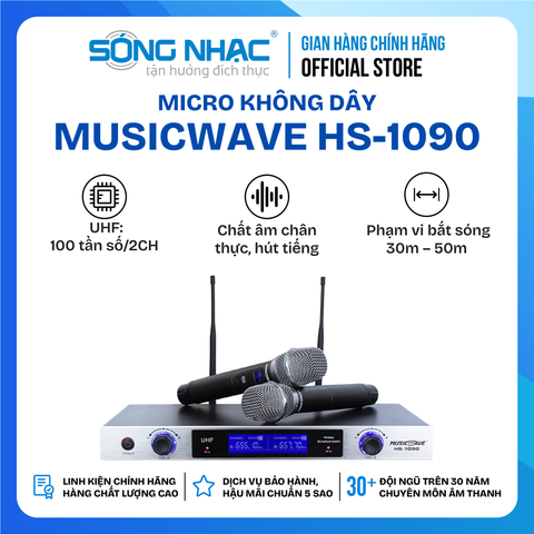 Micro Không Dây MUSICWAVE HS - 1090