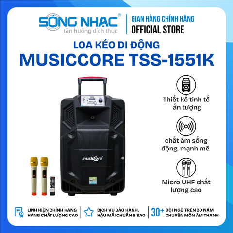 Loa Kéo Di Động MusicCore TSS - 1551K