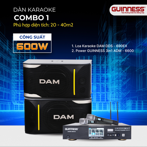 Dàn Karaoke Gia Đình - Combo 1